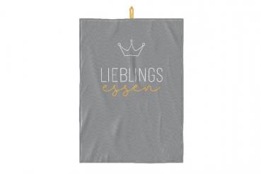 Geschirrtuch LaVida "Lieblingsessen", Trockentuch, Küchentuch